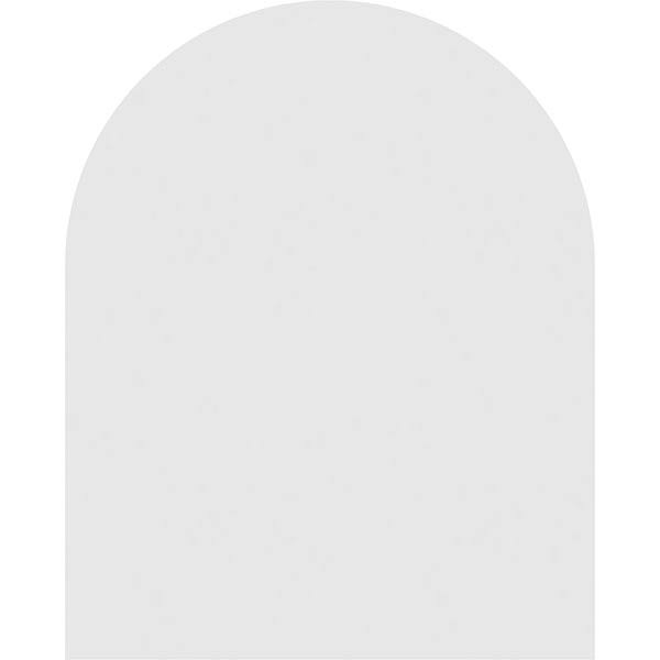 Round Top Surface Mount PVC Gable Vent O817