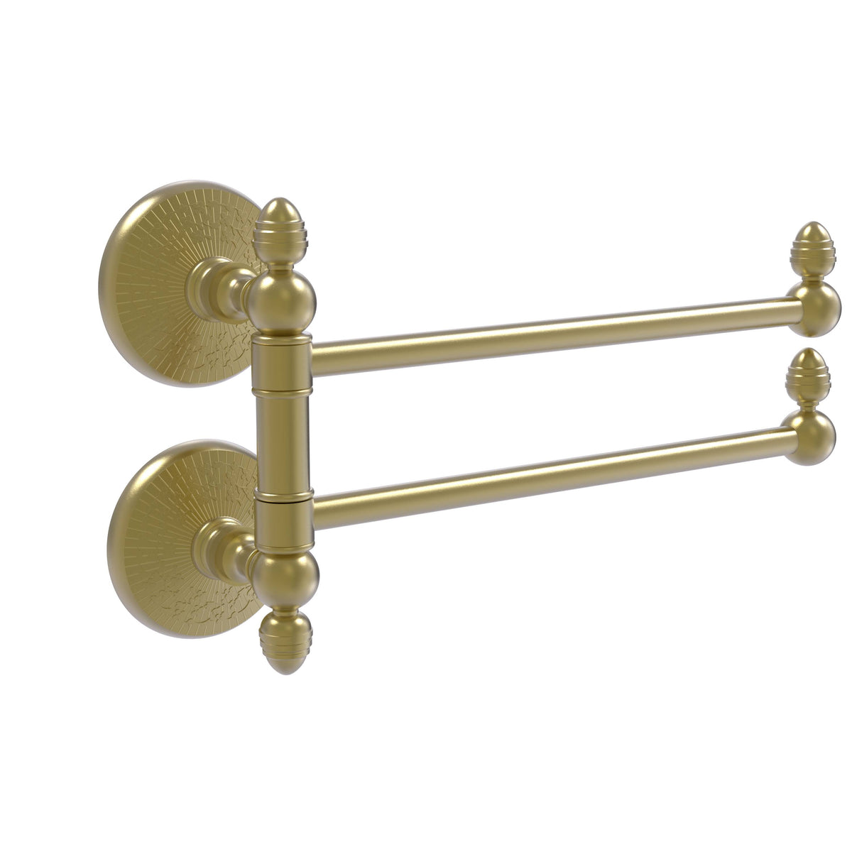 Swing Arm Towel Rail Satin Brass F979