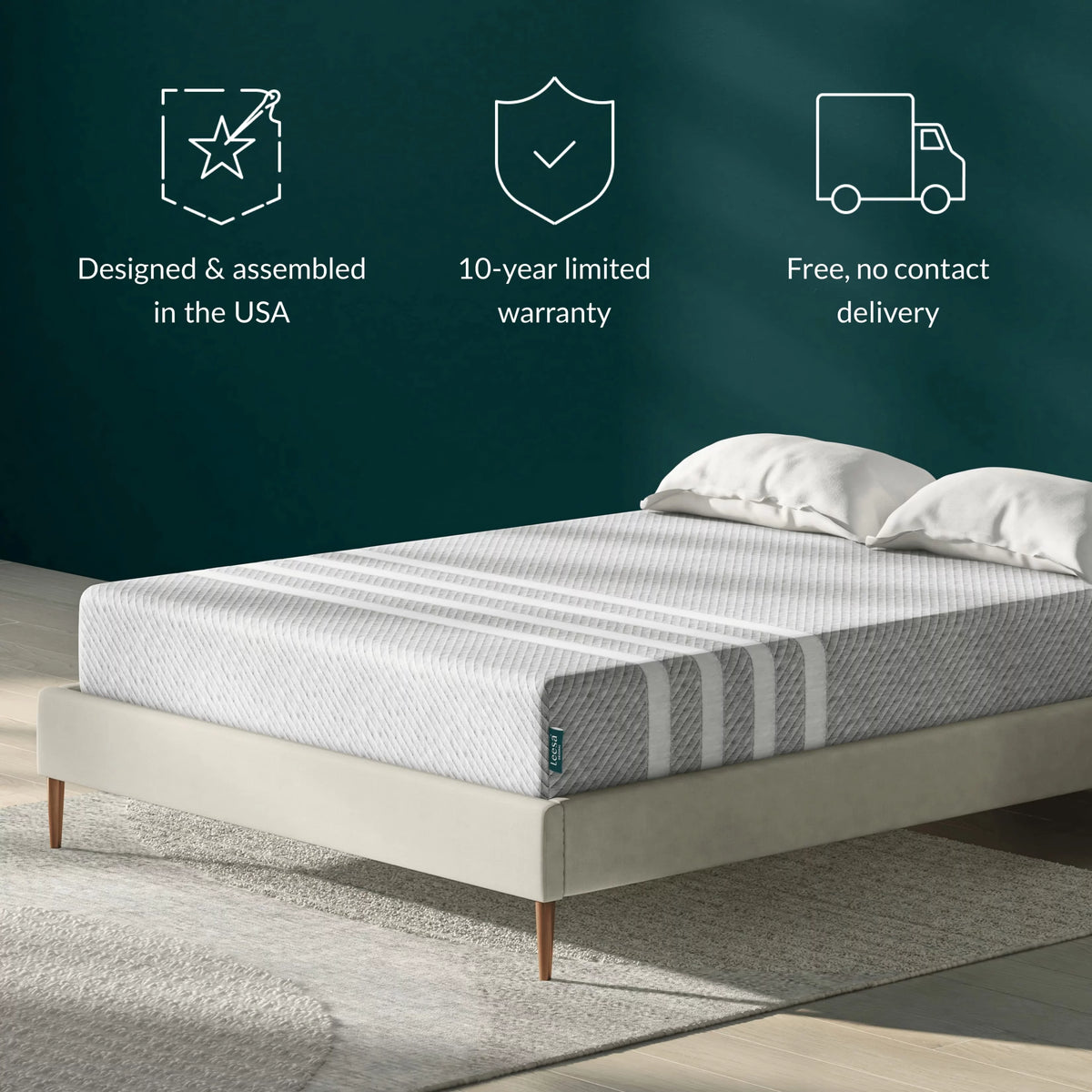 Queen Memory Foam Mattress F949626