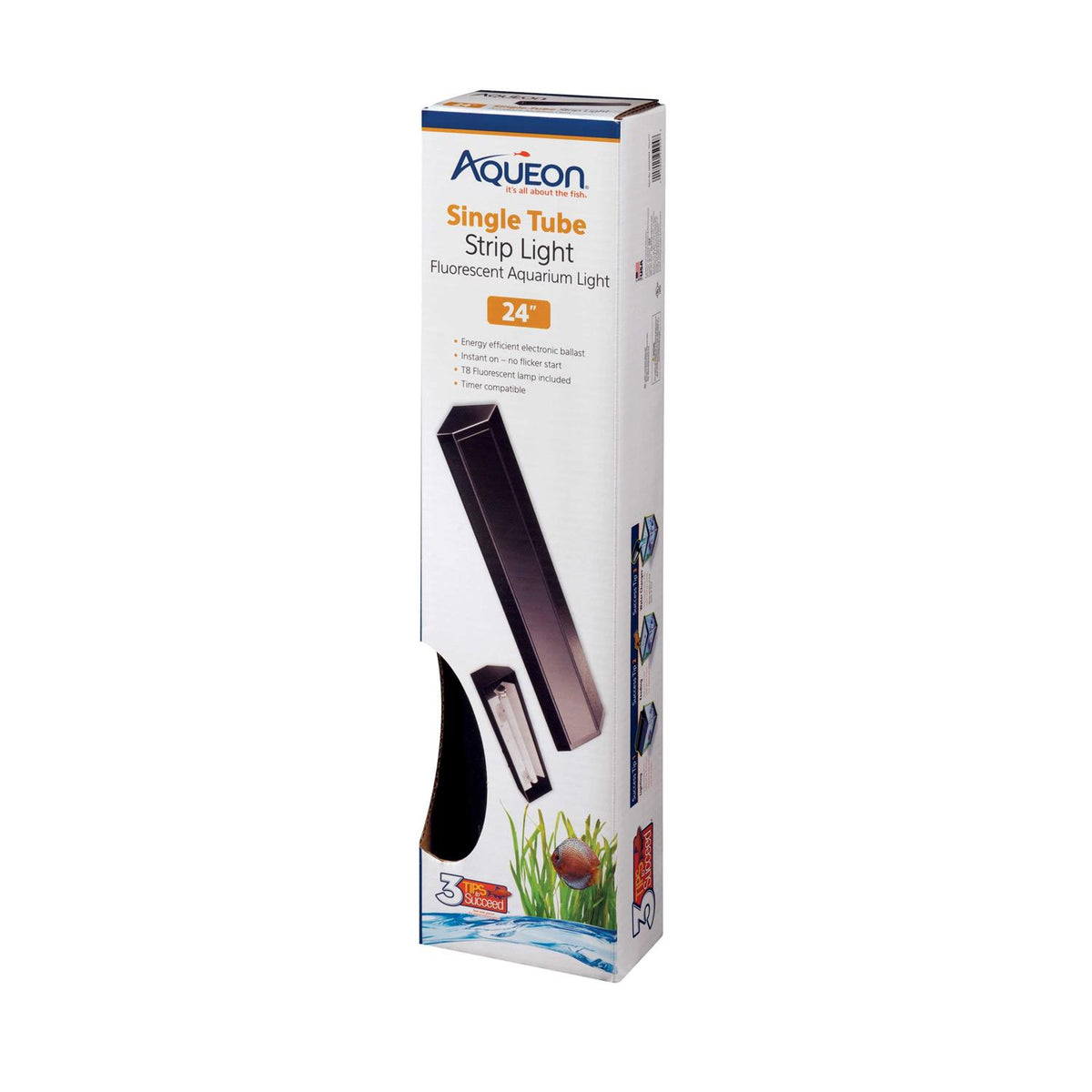 Fluorescent Strip Light Black G765109