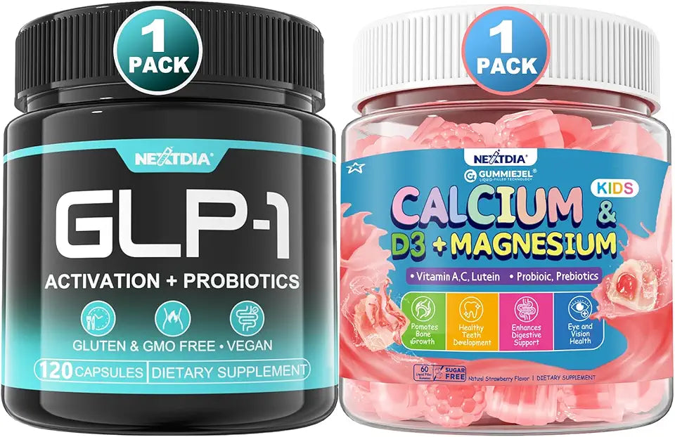 GLP-1 Supplement with Akkermansia Probiotics & Calcium Gummies C665276