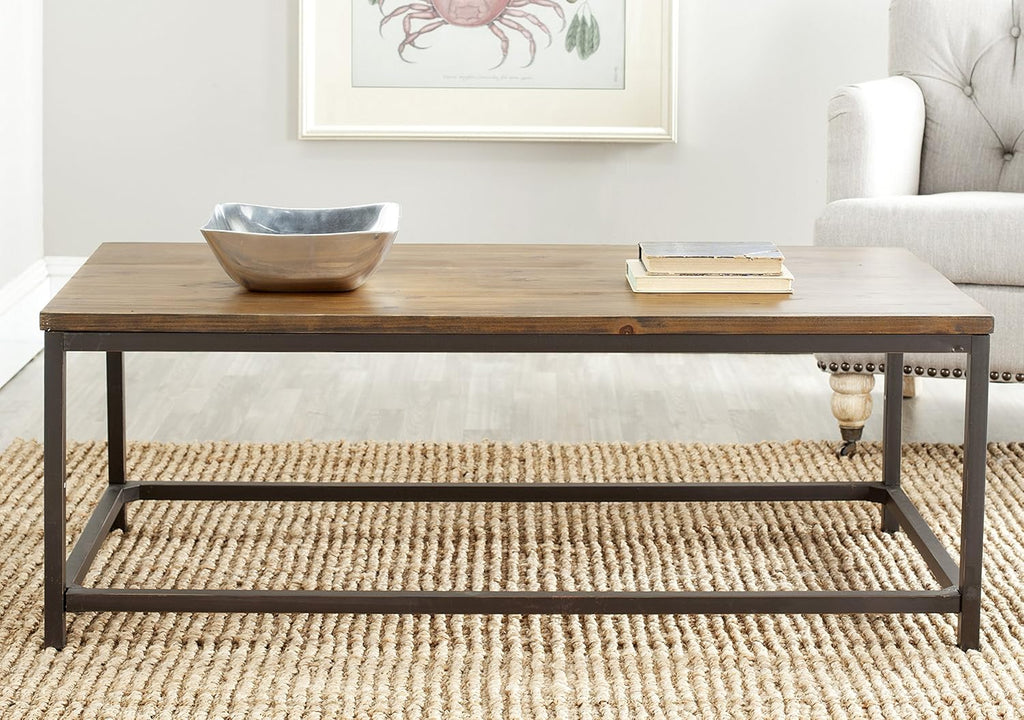Brown Pine Coffee Table H2531