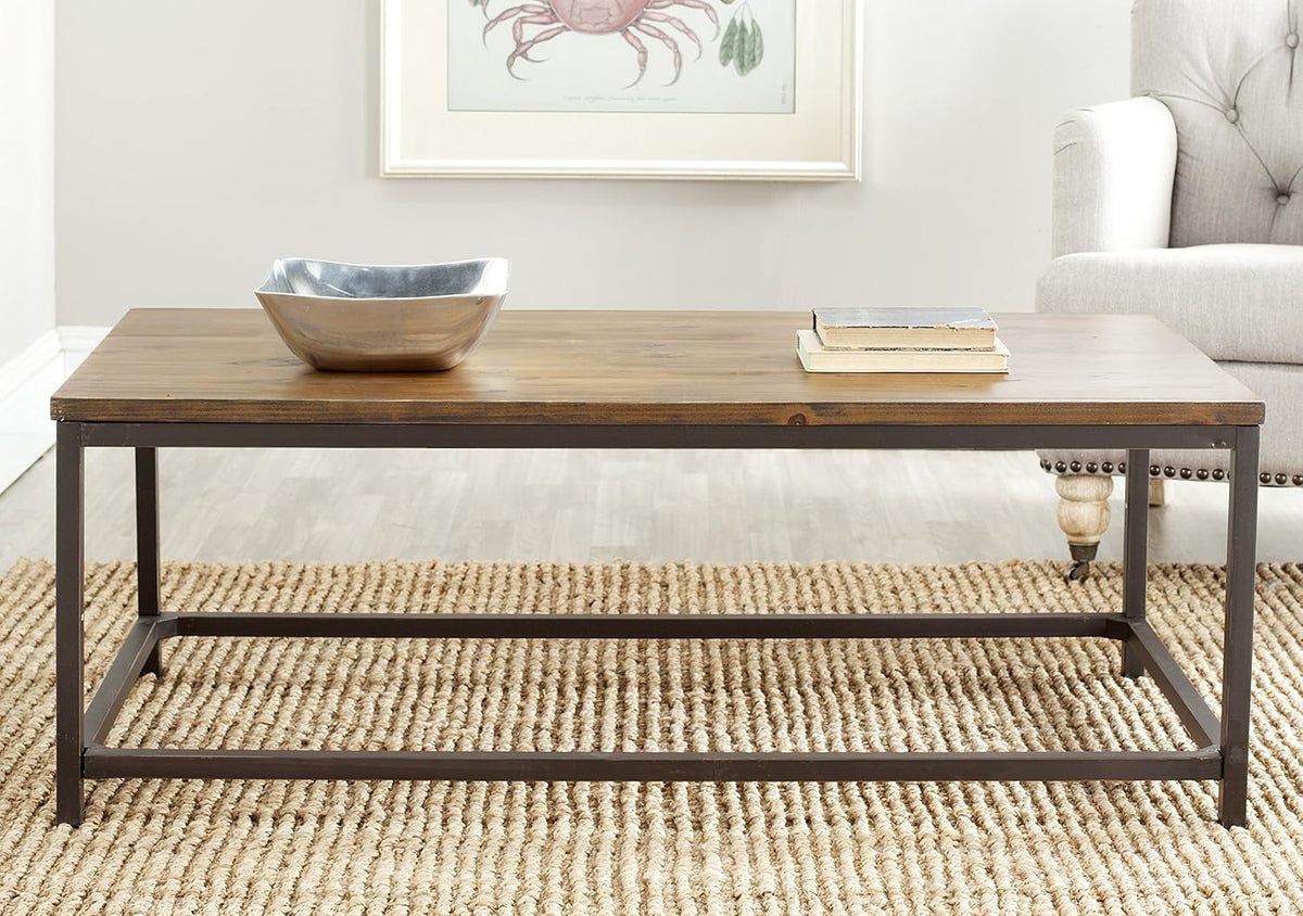 Brown Pine Coffee Table H2531