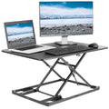 Black Adjustable Standing Desk D7979