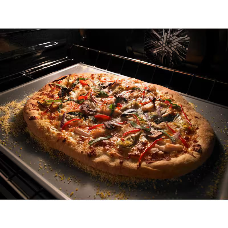 Electric Range with Shatter-Resistant Cooktop in White X699276