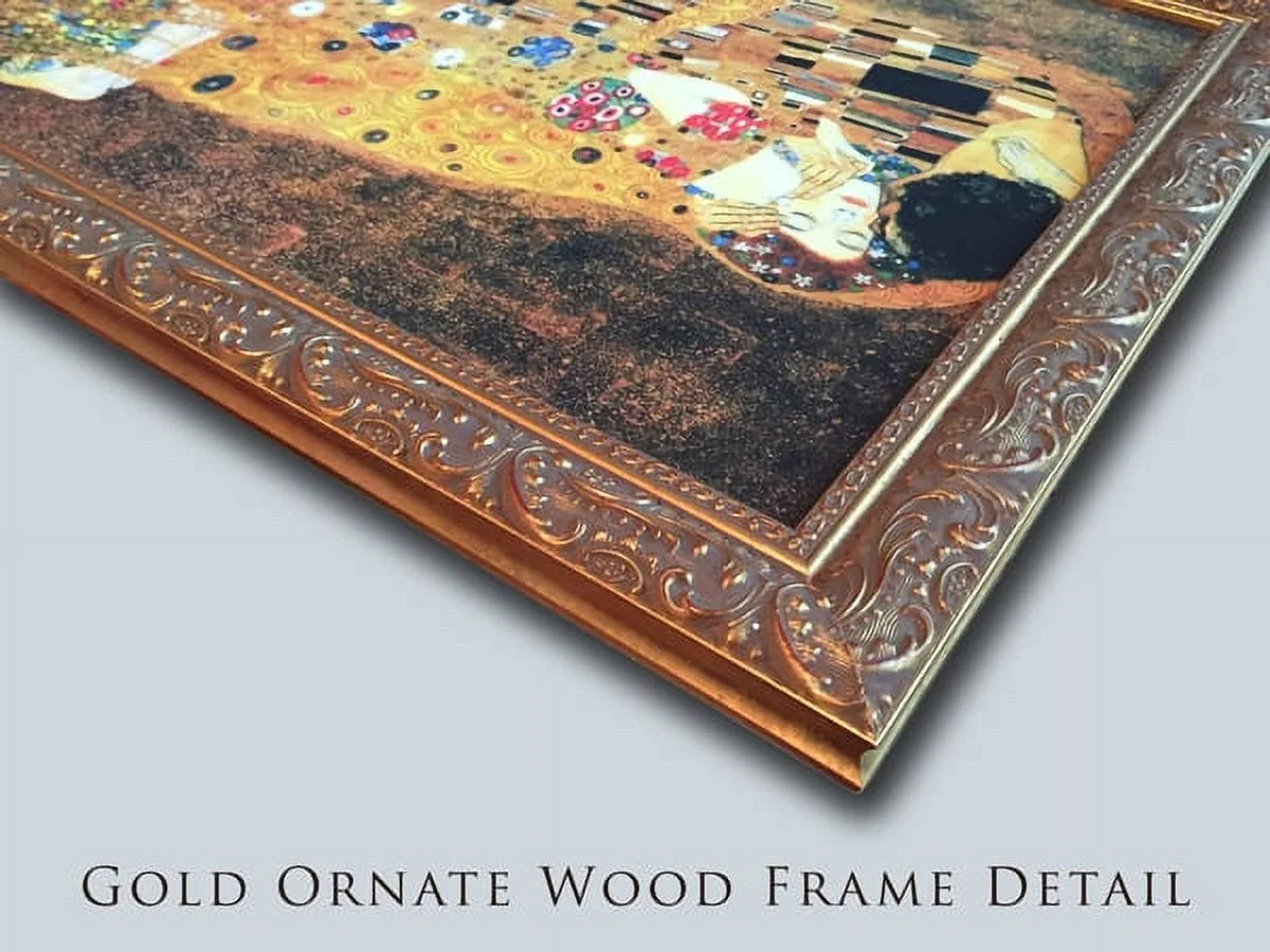 20x20 Gold Ornate Wood Framed Canvas Art G4296