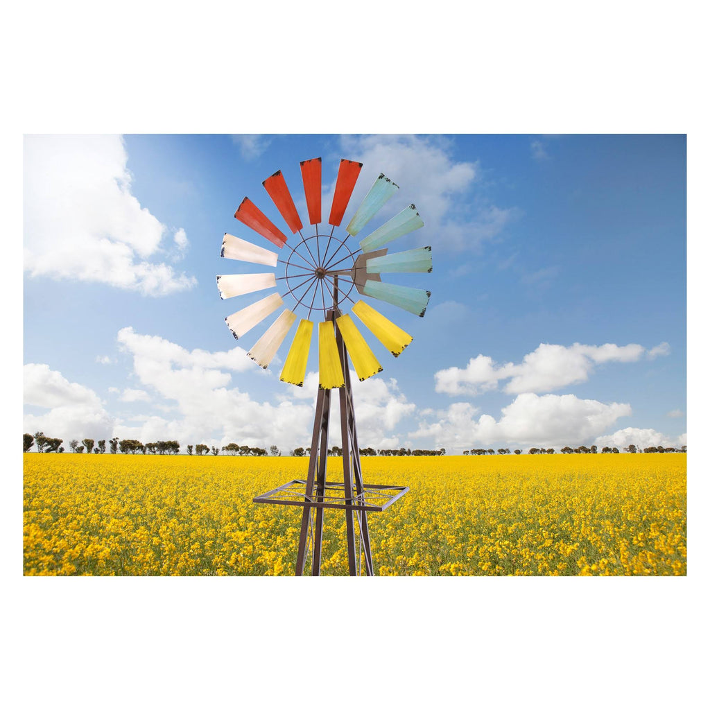 Metal Windmill Garden Stand Z65579