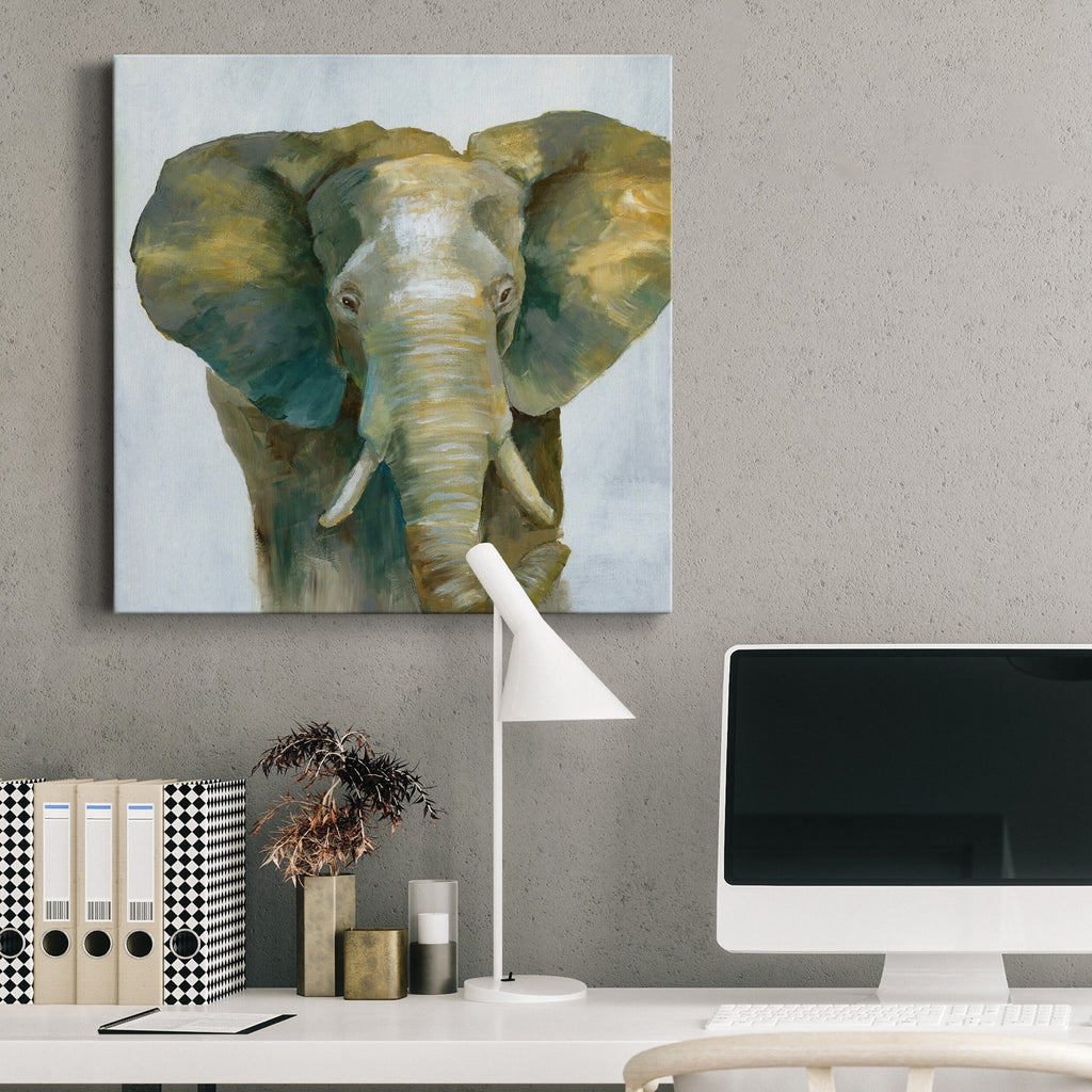 Jade Elephant Gallery Wrapped Canvas M672
