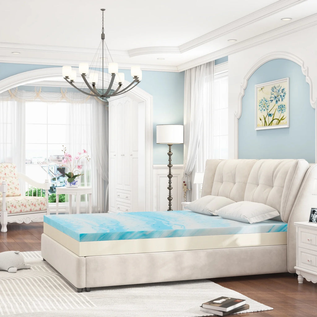 3 Inch Twin Gel Memory Foam Mattress Topper U50939