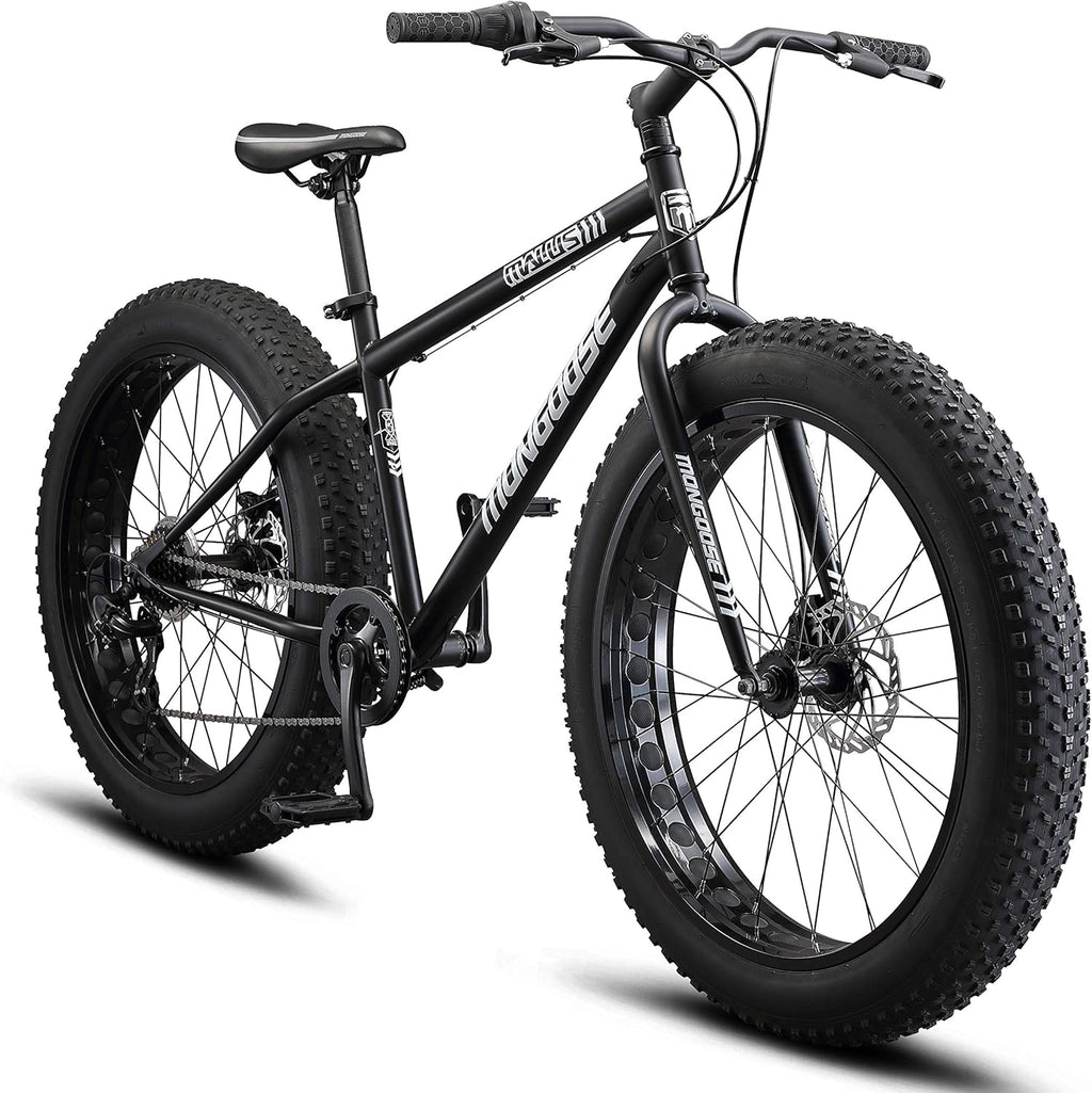 26-Inch 7-Speed Steel Frame Fat Tire Mountain Bike X11333