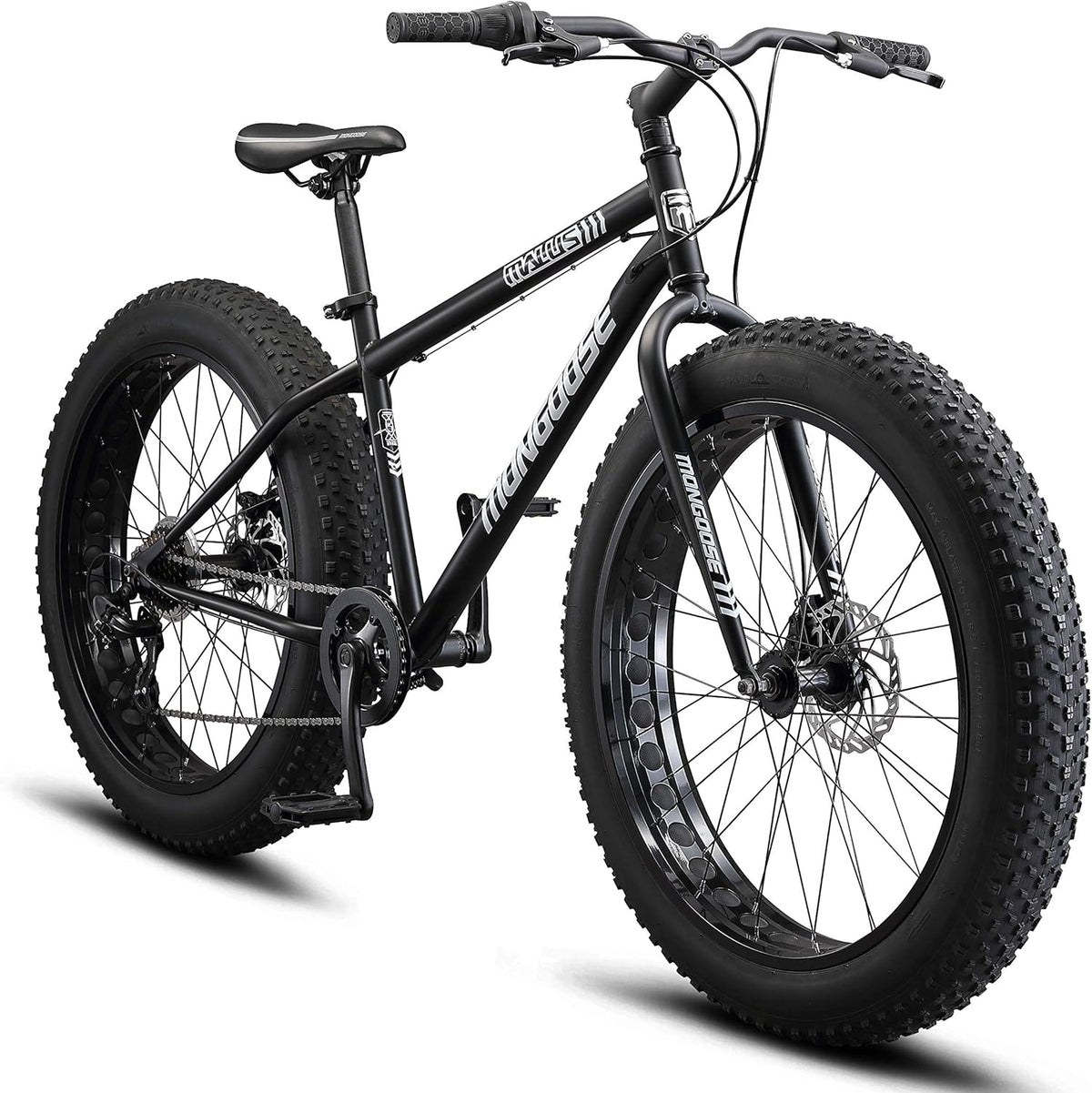 26-Inch 7-Speed Steel Frame Fat Tire Mountain Bike X11333