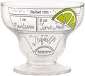 Clear Stemless Margarita Glass 6 Piece Set N1267