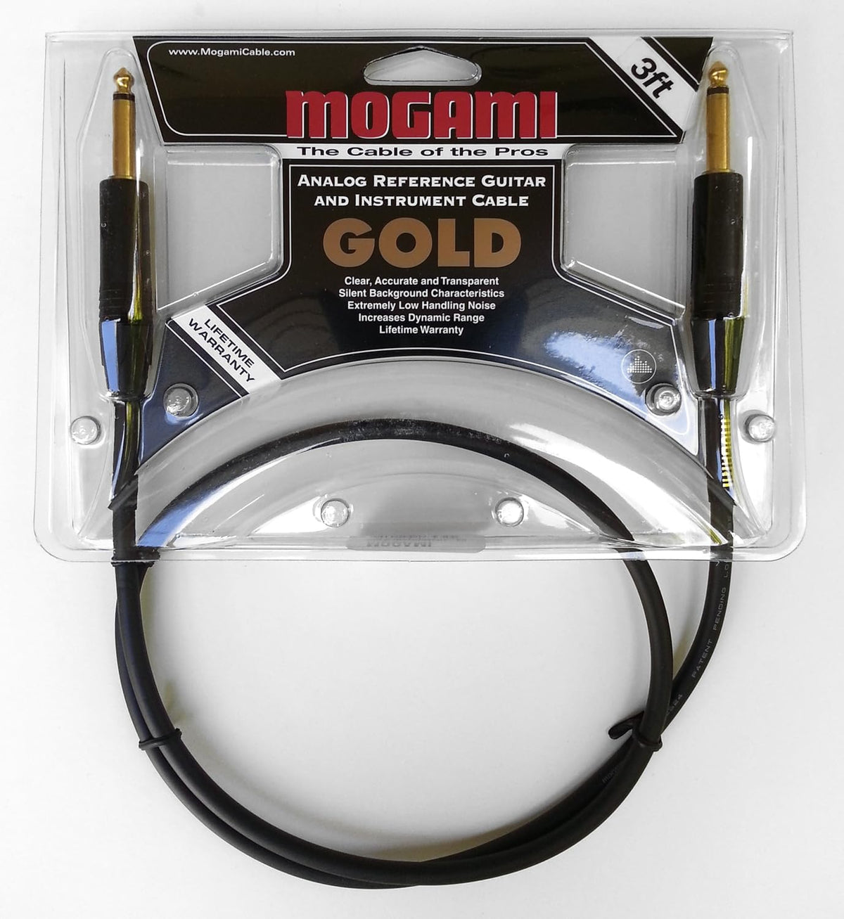 10 Foot Pack of 2 Guitar Instrument Cable S338