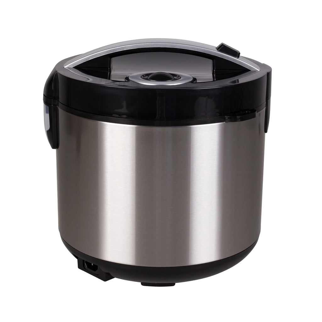 20-Cup Stainless Steel Digital Rice Cooker & Food Steamer I50145