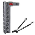 Adjustable 17.5" Drop Hitch with Stabilizer Kit for 2" Receiver B314120