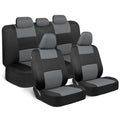 Solid Black Full Set Car Seat Covers O612528