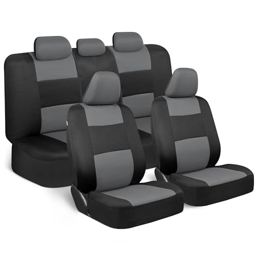 Solid Black Full Set Car Seat Covers O612528