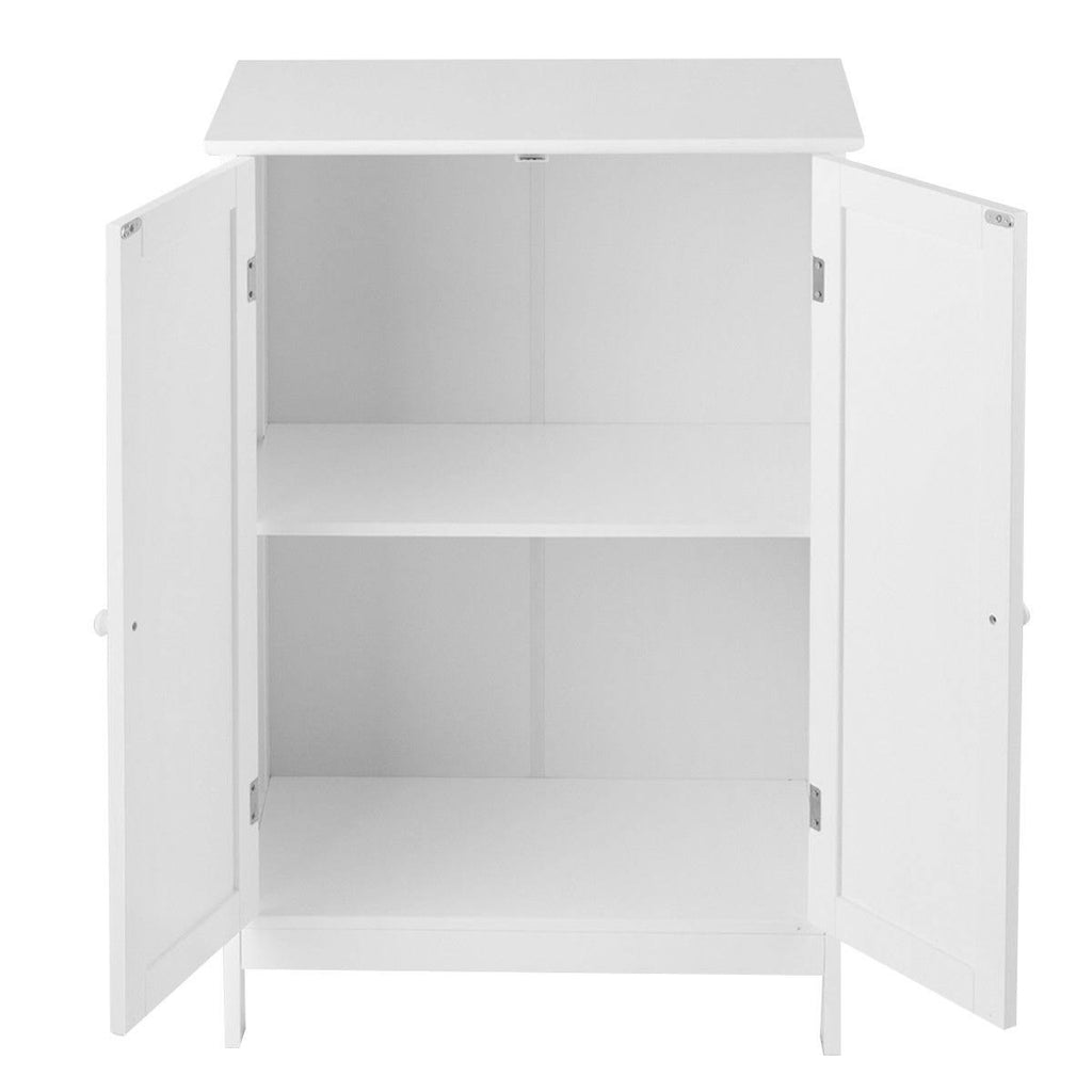 Bathroom Floor Storage Double Door Cabinet C2981