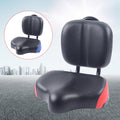 Black Comfort Bike Seat with Backrest L993072
