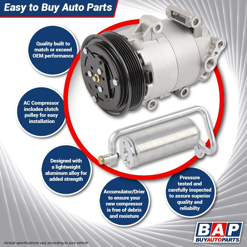 AC Compressor with A/C Drier Y6614
