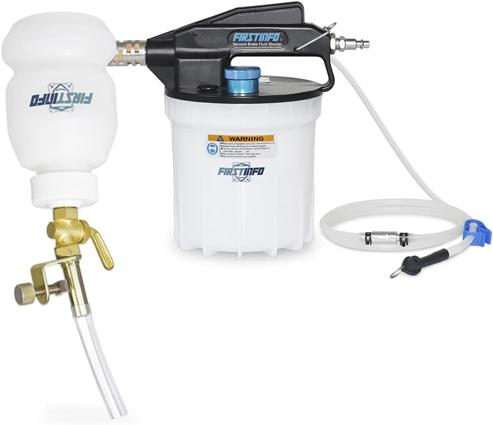 1.8 Liter Vacuum Brake Bleeder Extractor Kit with Silicone Bleeding Hose K33858