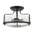 Three Light Semi-Flush Mount F334