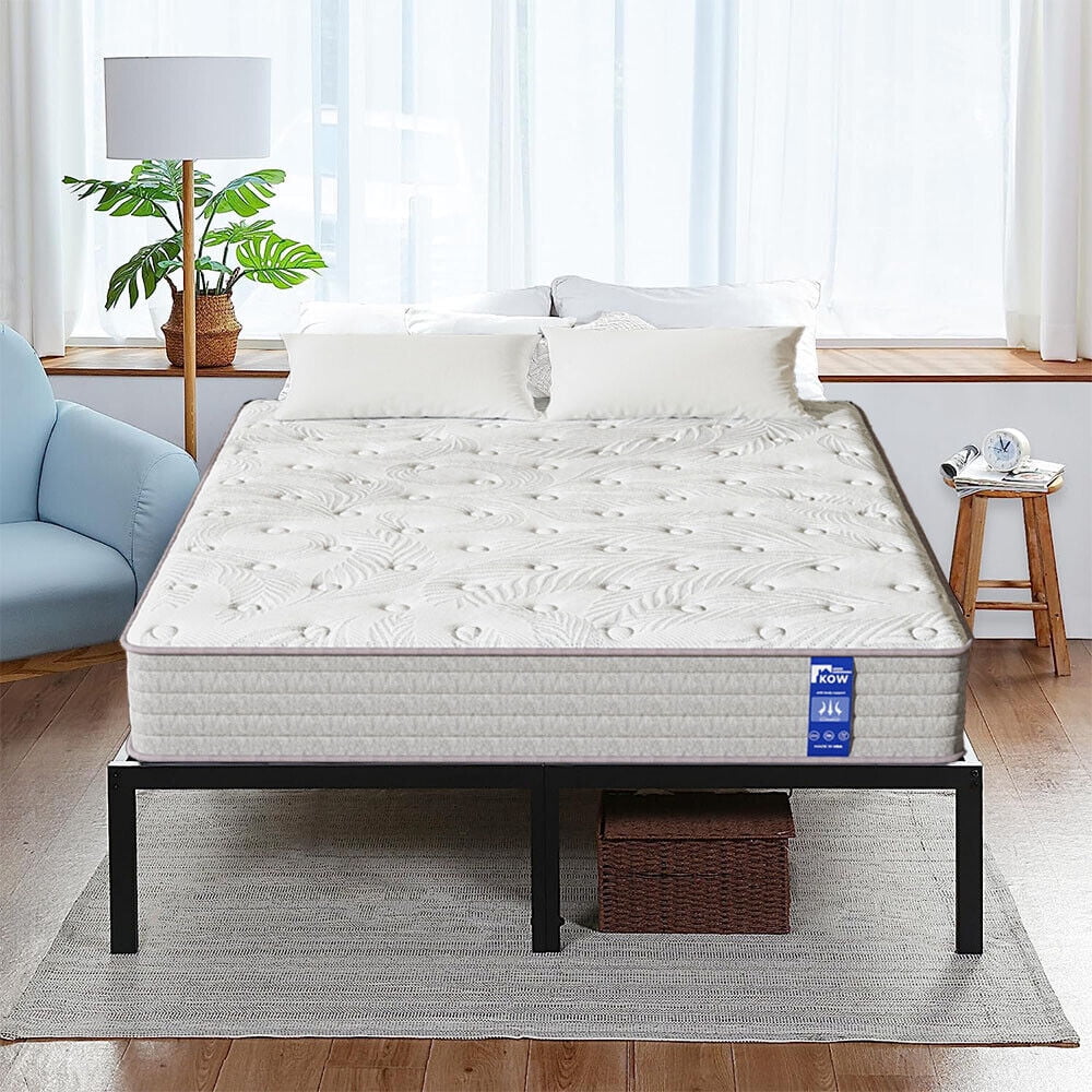 12 Full Size Gel Memory Foam Pocket Spring Hybrid Mattress Q148