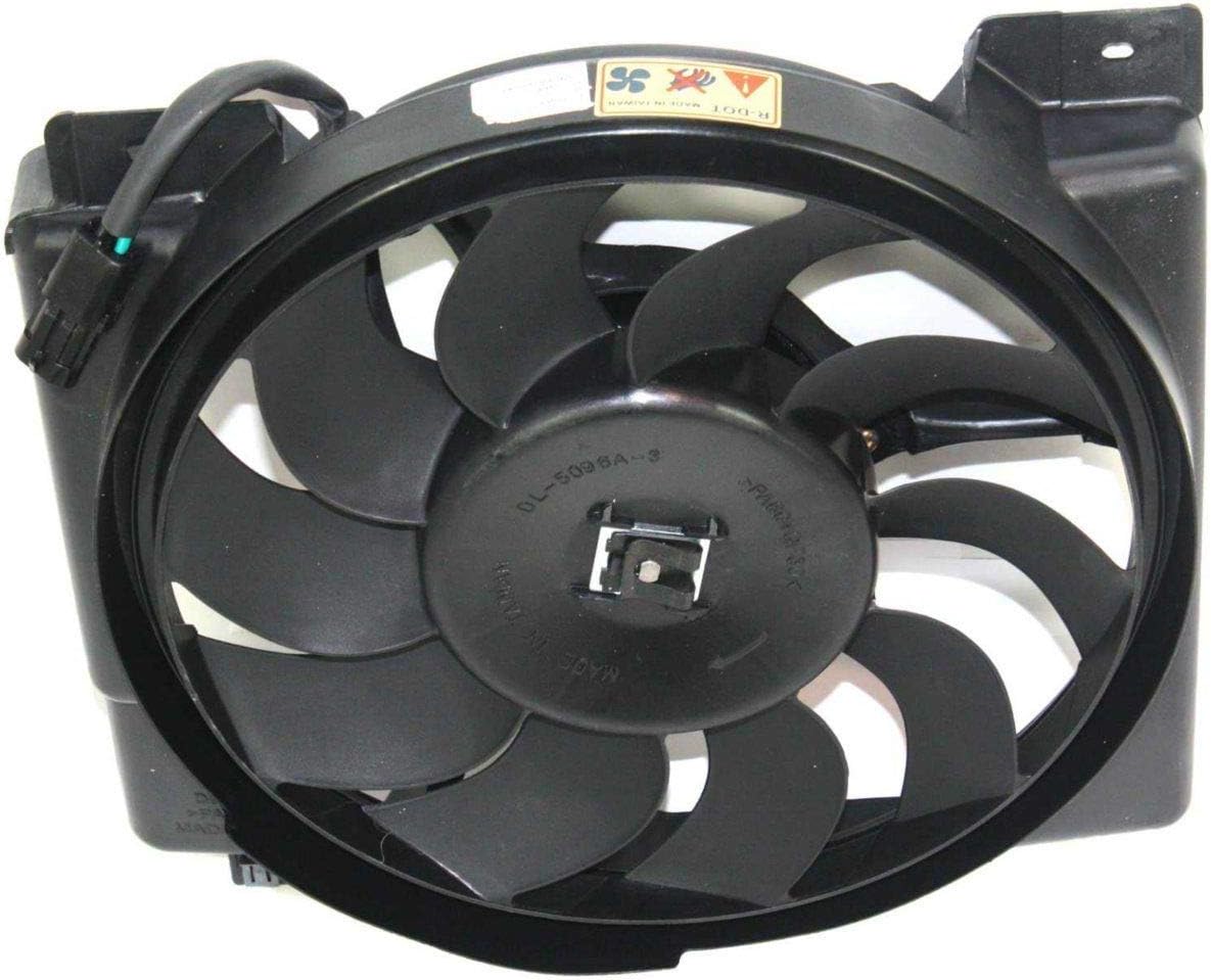 Cooling Fan for 95-96 Jeep Cherokee with Blade, Motor and Shroud C19521