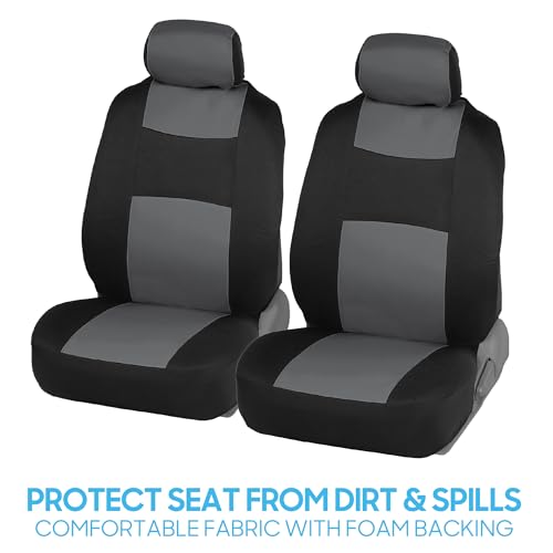 Solid Black Full Set Car Seat Covers O612528