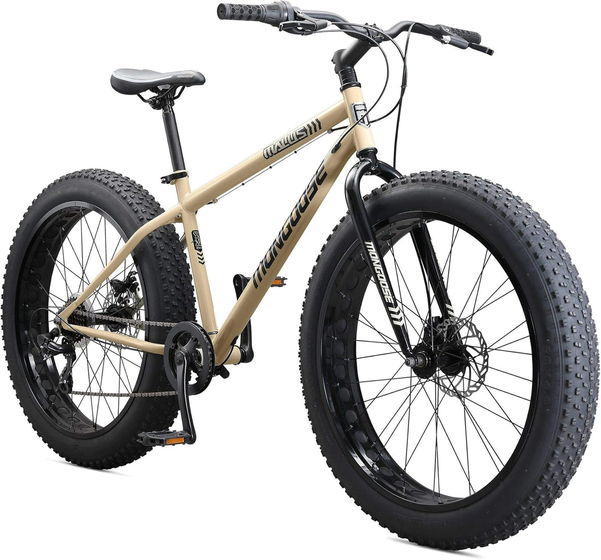 26-Inch 7-Speed Steel Frame Fat Tire Mountain Bike X11333