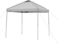 Gray 8 ft x 8 ft Straight Leg Canopy Tent with Carry Bag I320