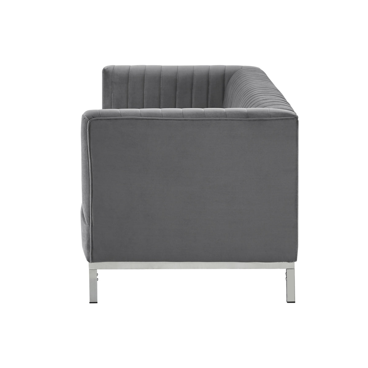 Velvet Tuxedo Sofa H3345