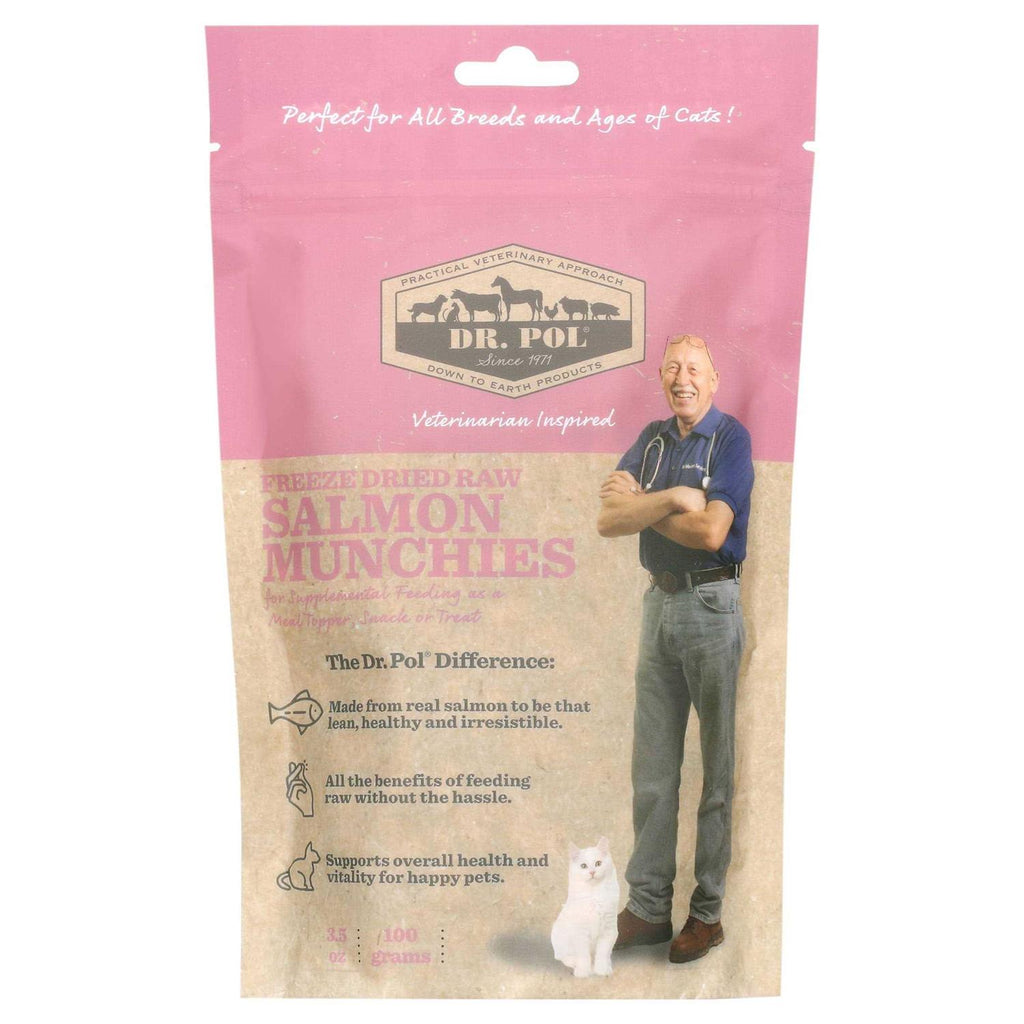 Freeze Dried Salmon Dog Treat and Meal Topper F2542