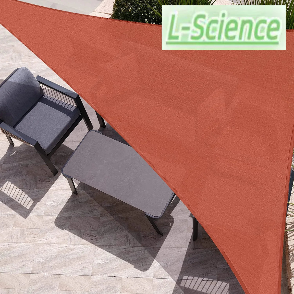 Sun Shade Sail Equilateral Triangle Patio Canopy E4569