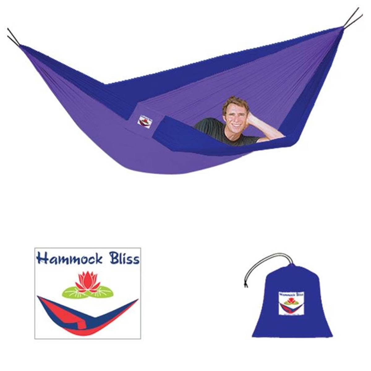 Double Blue/Purple Hammock T80075