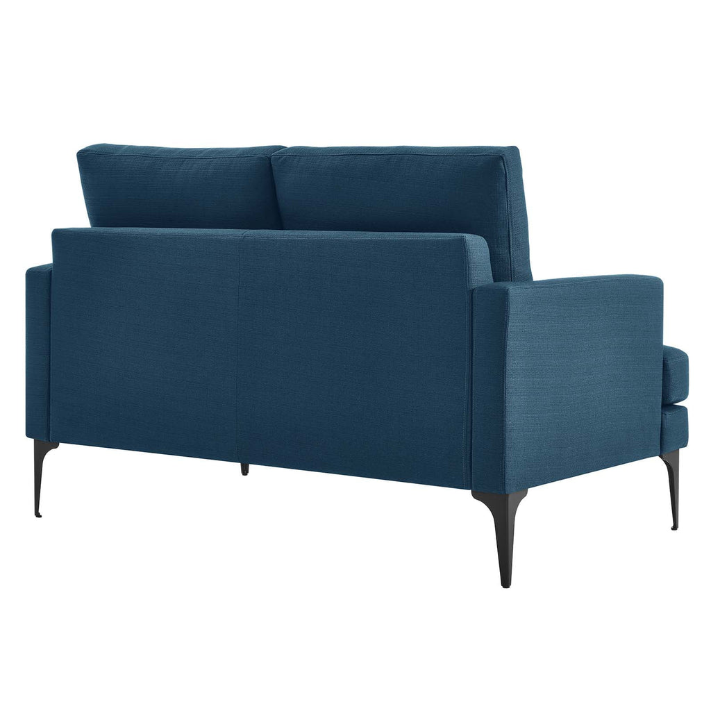 Azure Upholstered Fabric Loveseat G7699