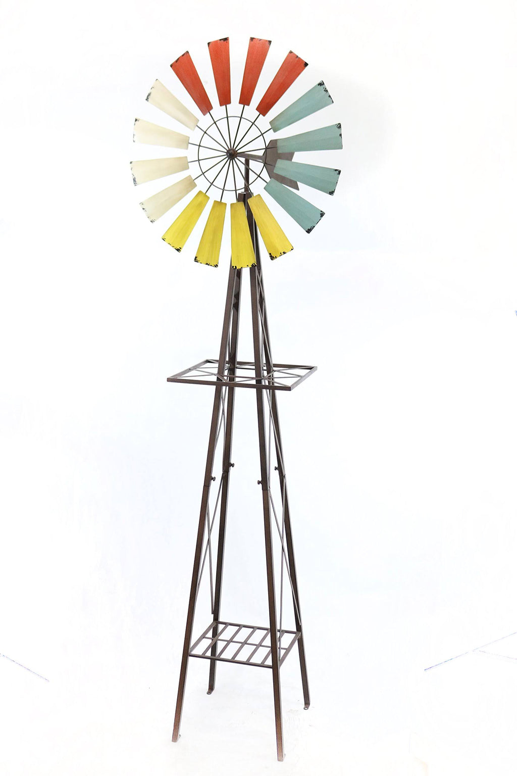 Metal Windmill Garden Stand Z65579