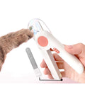 Dog Nail Clippers and Trimmers with Safety Guard LED Light O77285