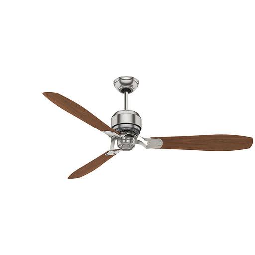 Brushed Nickel Ceiling Fan with Remote C345134