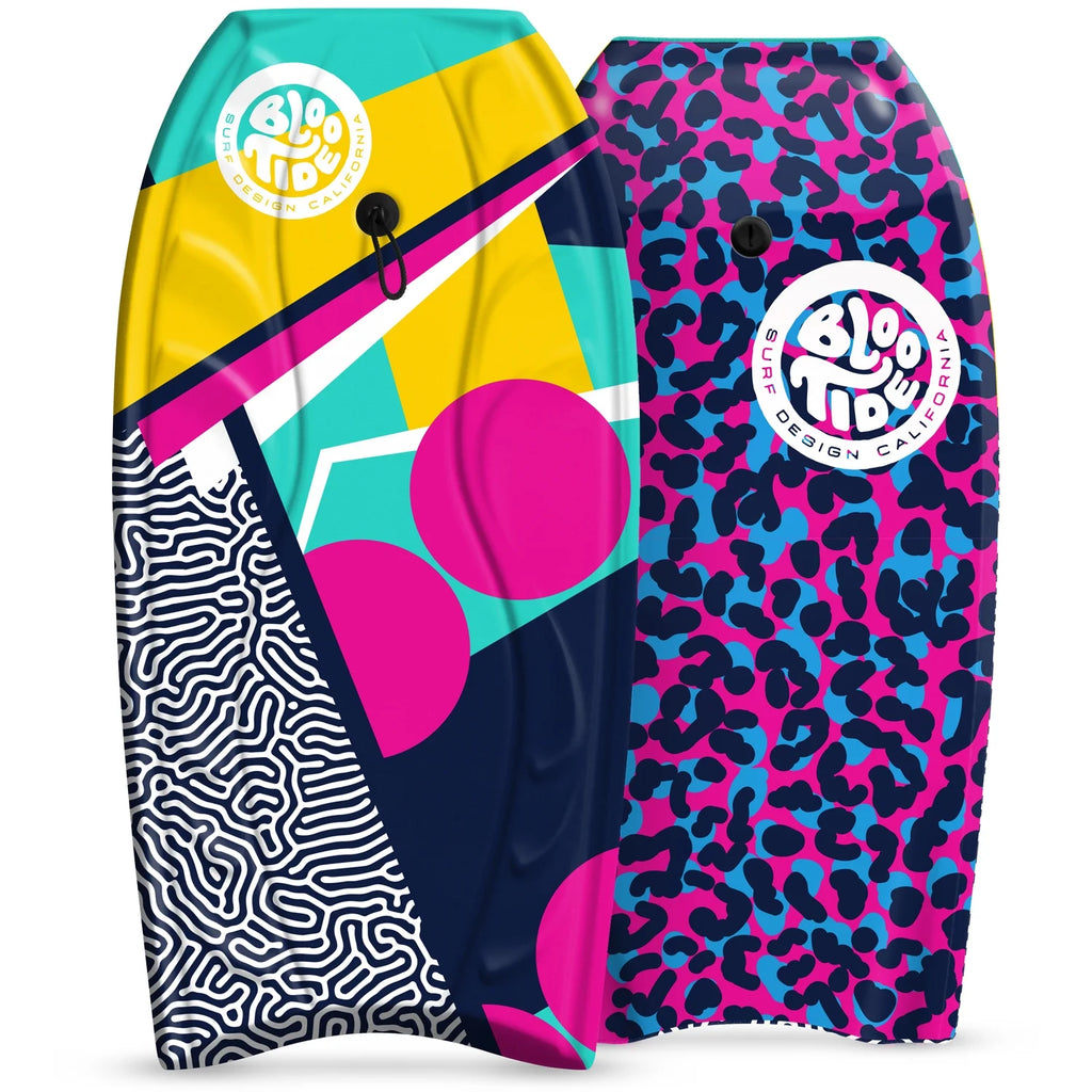 Pink Leopard Graphic 40in Foam Bodyboard with Leash G50212