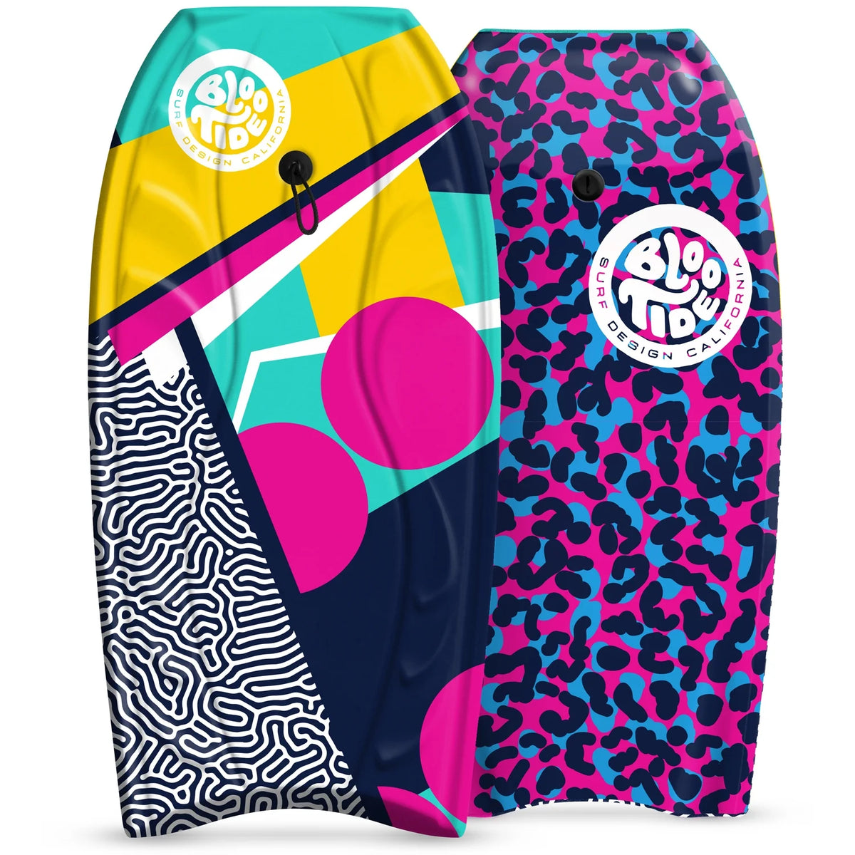 Pink Leopard Graphic 40in Foam Bodyboard with Leash G50212