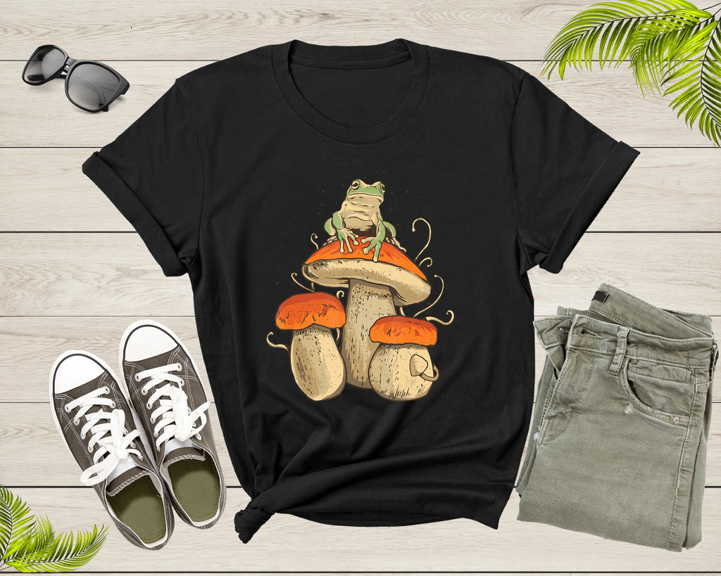 Frog Toad Mushroom T-shirt S4481
