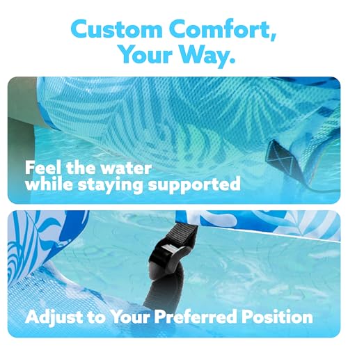 2 Pack Inflatable Pool Floating Lounge Chairs V154