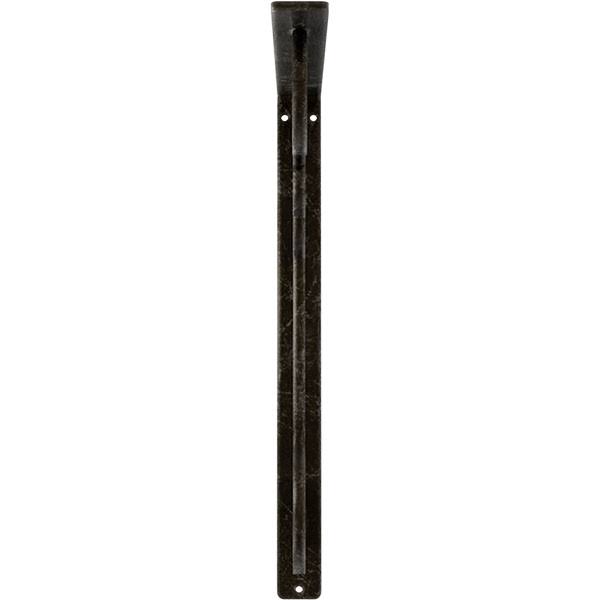 Wrought Iron Bracket Antiqued Warm Silver X404