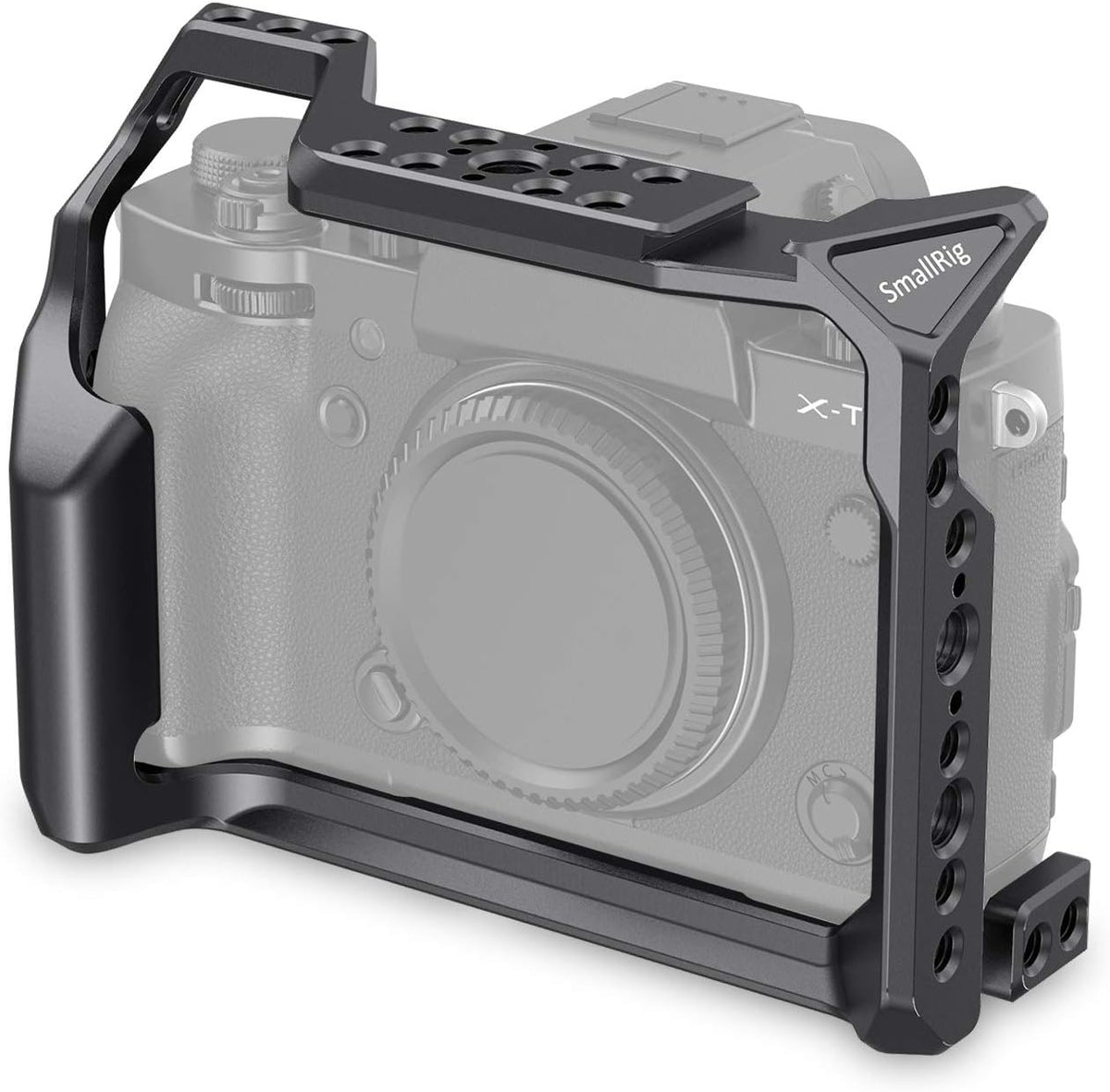 Aluminum Alloy Camera Cage with Cold Shoe and NATO Rail N631