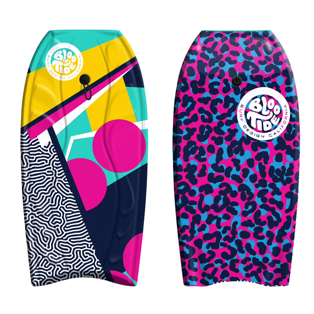 Pink Leopard Graphic 40in Foam Bodyboard with Leash G50212