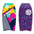 Pink Leopard Graphic 40in Foam Bodyboard with Leash G50212
