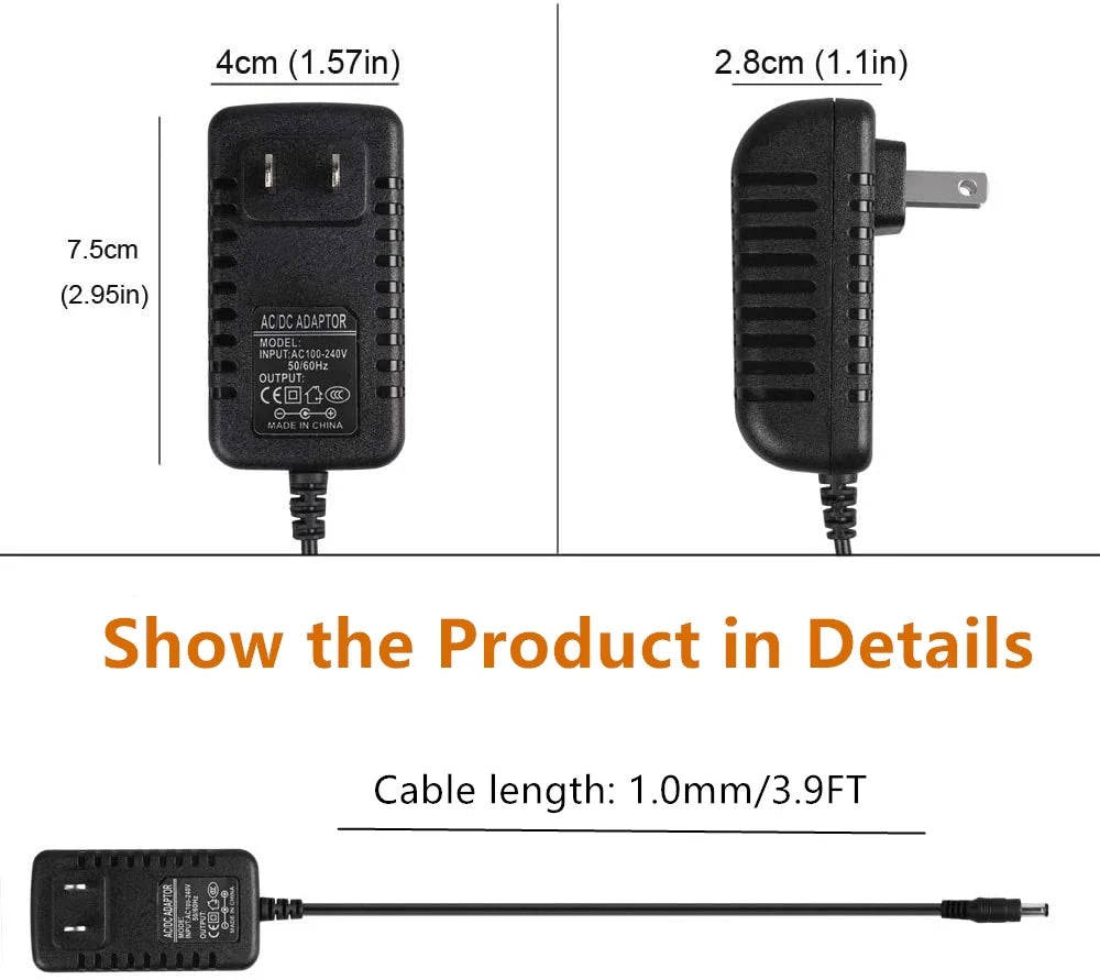 AC to DC Adapter for Polk Audio Omni P1 Black Power C6041