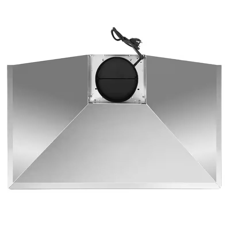 36 in. Stainless Steel Ductless Wall Mount Range Hood with Carbon Filter E644558