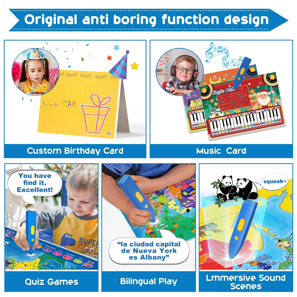 Educational Map Games for Kids N897287